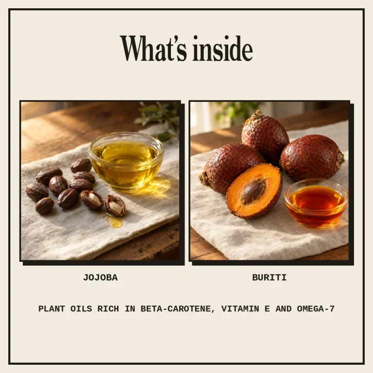 What's inside Skin Nutrients Torula: jojoba and buriti oils