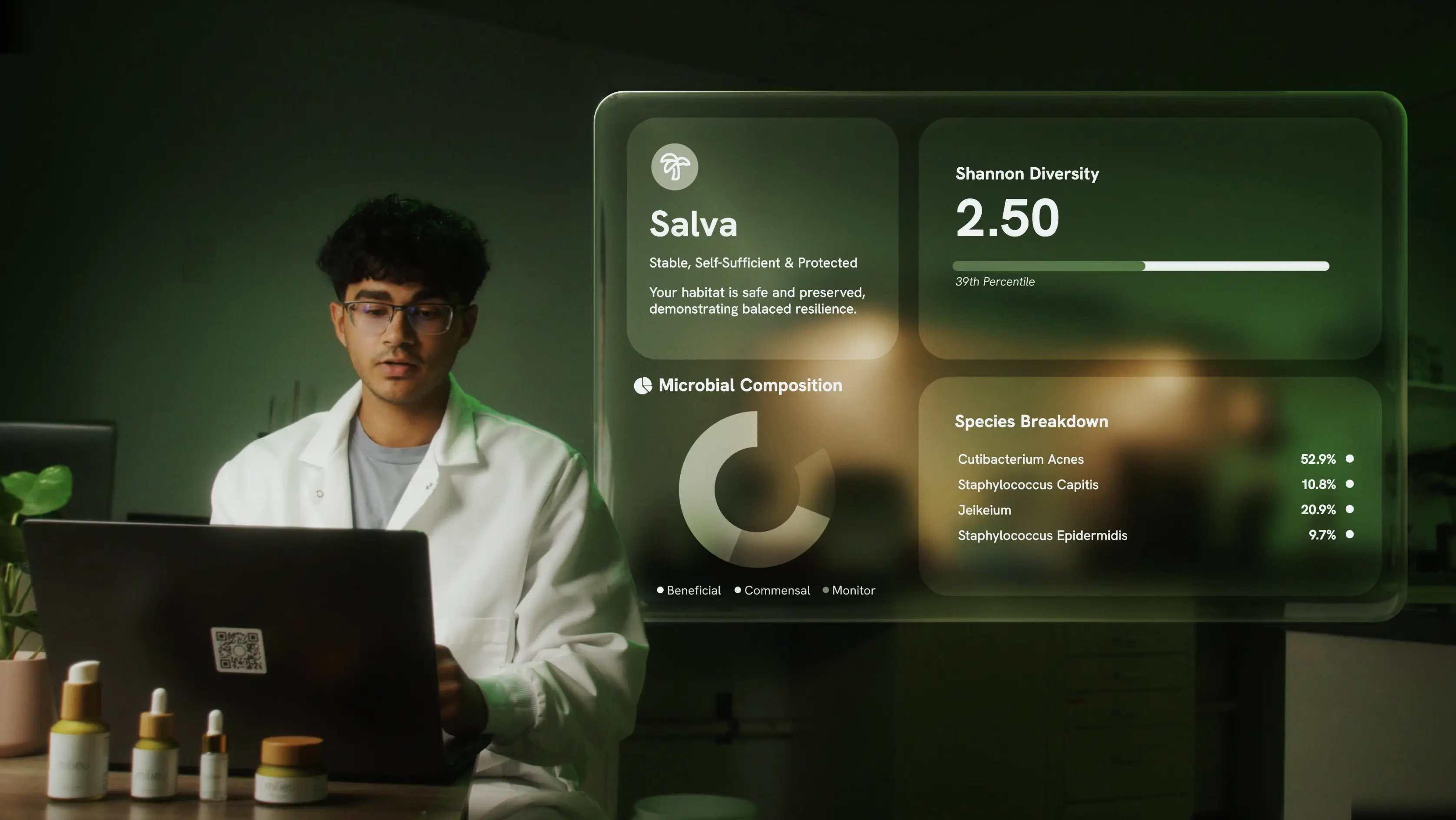 Decode your skin with advanced microbiome analysis