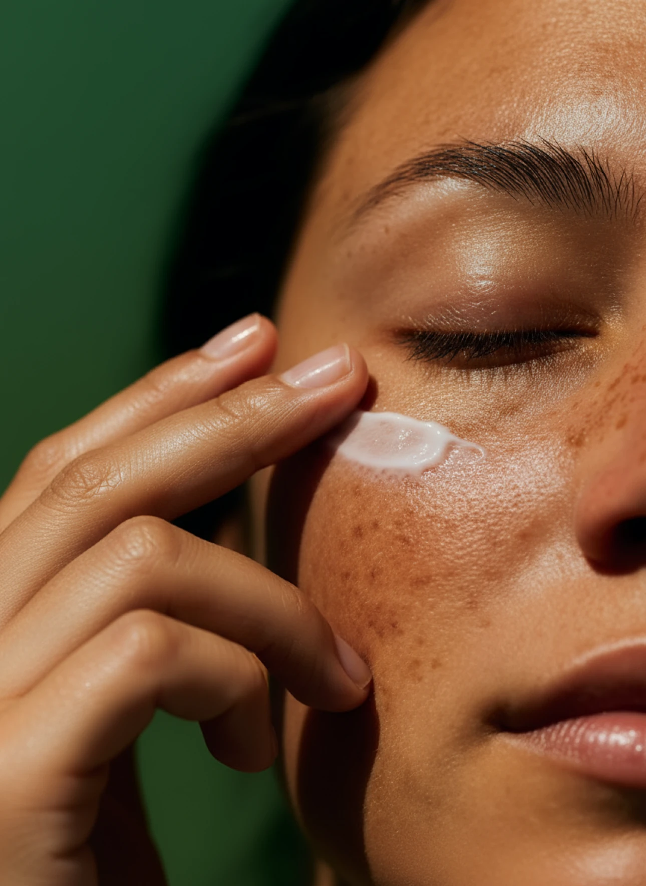 Close up of healthy skin